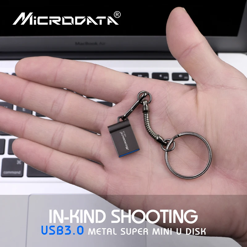 Karšto pardavimo metalo mini Pen Drive 3.0 metalo USB Flash Diskas 128GB 64GB 32GB didelės spartos 16GB 8GB 4GB atminties Flash USB3.0 Stick