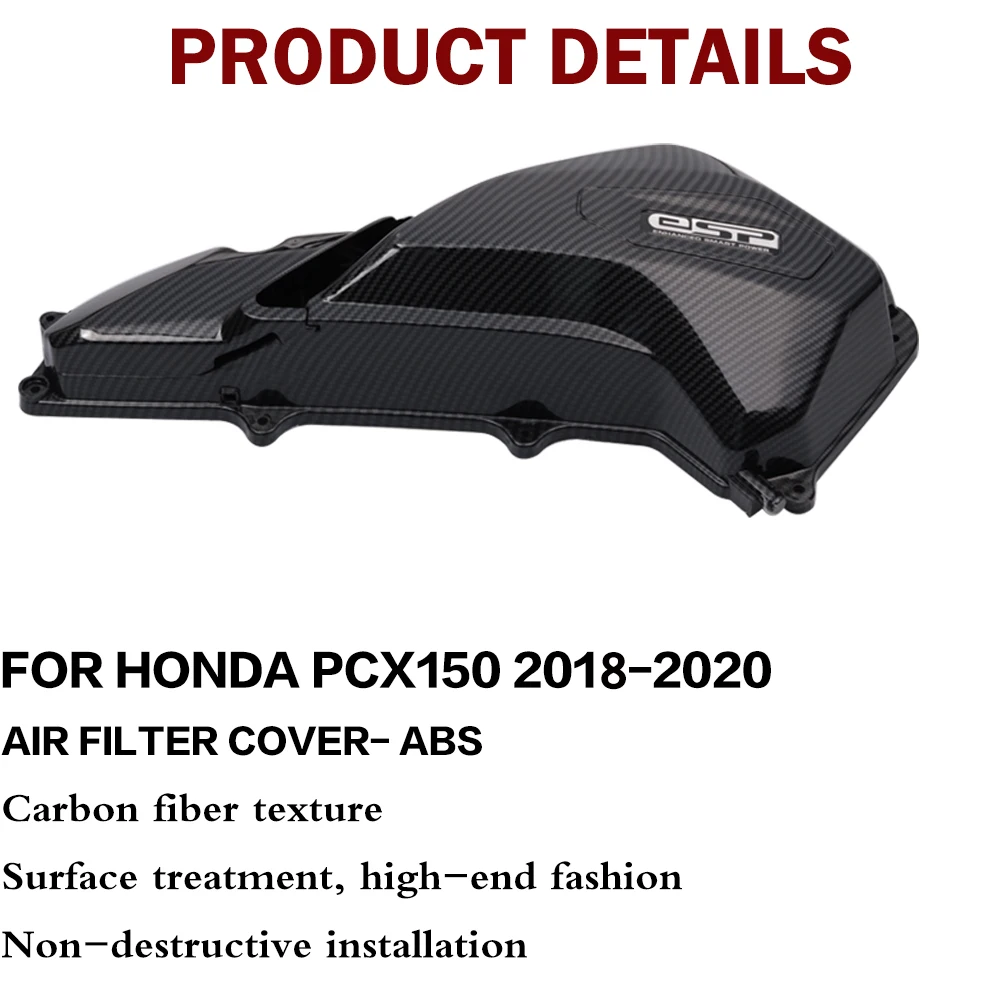 Motociklų aksesuarai: Honda ADV PCX 150 ADV150 PCX150 2018-2020 Motociklo Oro valymo Dangtelis skydelis Filtro Dangtelį, Shell