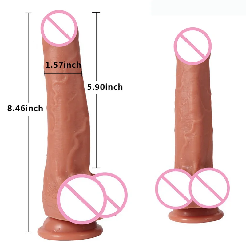 Nauja siunta Minkšto Silikono Apyvarpės Dildo siurbtukas Penis Penis Sekso Žaislai Moterims Gėjų Makšties Analinė Masturbacija Suaugusiųjų Sekso Žaislas