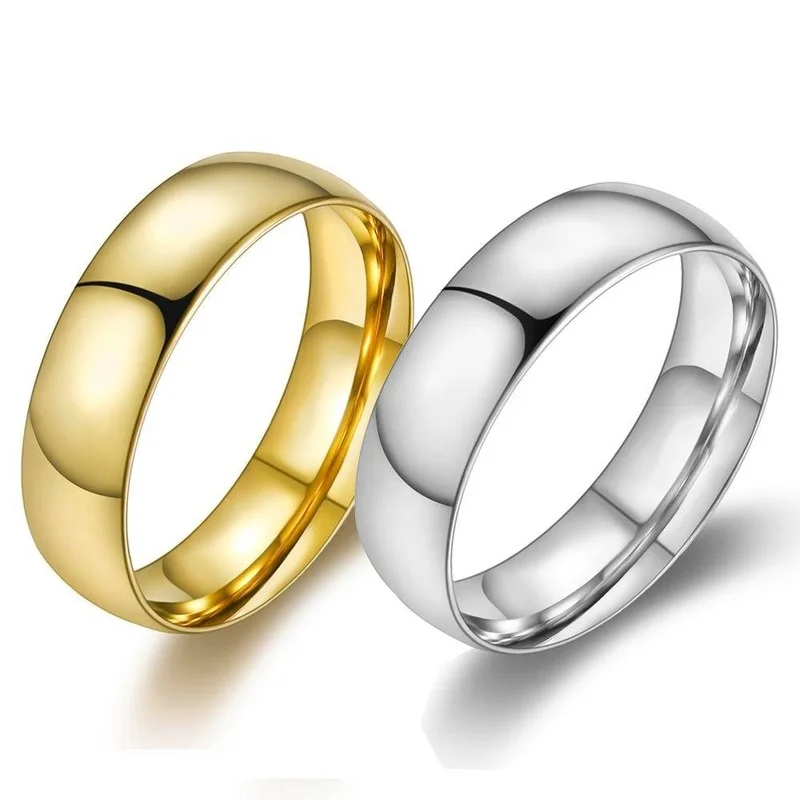 Jubiliejaus Dovanos Vyrams ir Moterims Žiedas Mados Stilius Fine Jewelry Pora Žiedas Paprasta Mados, Prabangos Aukso Sužadėtuvių, Vestuvių Žiedas