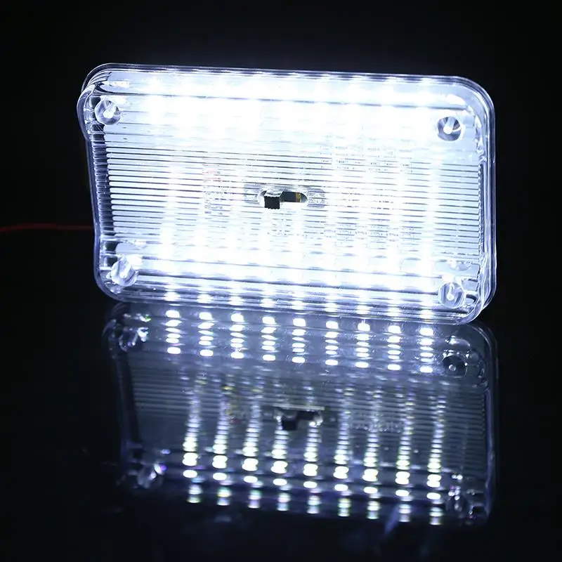 12V 36 LED Transporto priemonės Automobilio Salono Šviesos Kupolu Stogo Lubų Skaityti Kamieno Automobilių Šviesos Lempos Aukštos Kokybės Lemputės Automobilių Stiliaus Nakties Šviesos