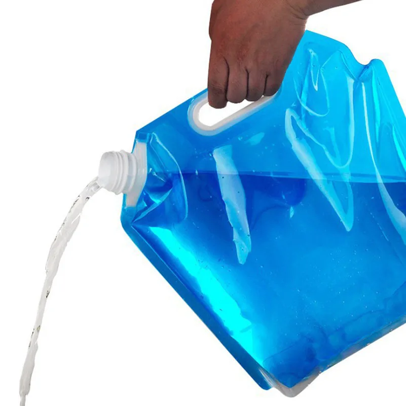 Lankstymo vandens maišelį 5L 10L didelės talpos sporto Sulankstomas nešiojamų lauko, kelionės, kempingas saugojimo vandens Bako krepšys Vežėjo Automobilių 2021