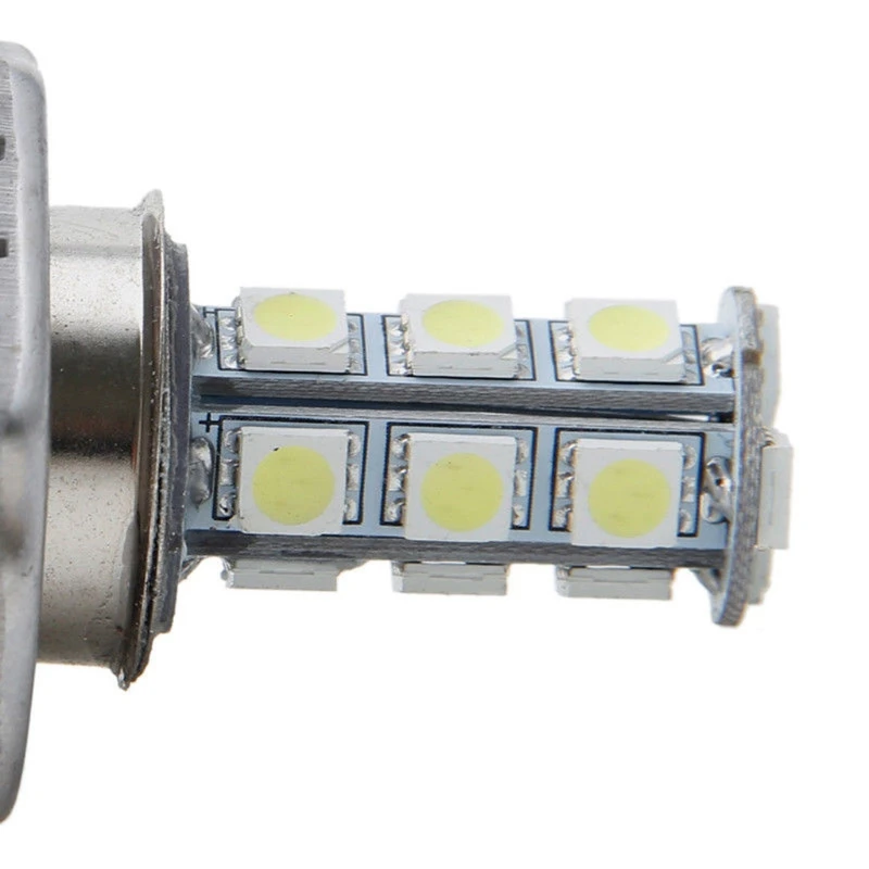 6000K 12V Balta RV Kemperis priekinis žibintas H4 5050 18-LED Lemputės Atsarginės Atvirkštinį