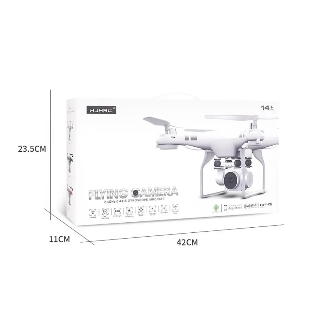 1 Vnt 720P 1080P HD Kamera, WIFI Antenų Didelis Drone Atnaujintas Ištvermės SH5 Keturias ašis Orlaivių Nuotolinio Valdymo Drone Su Kamera