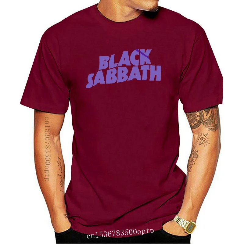 Blaks Sabats Violetinė Logotipas Naujas Unisex Marškinėliai