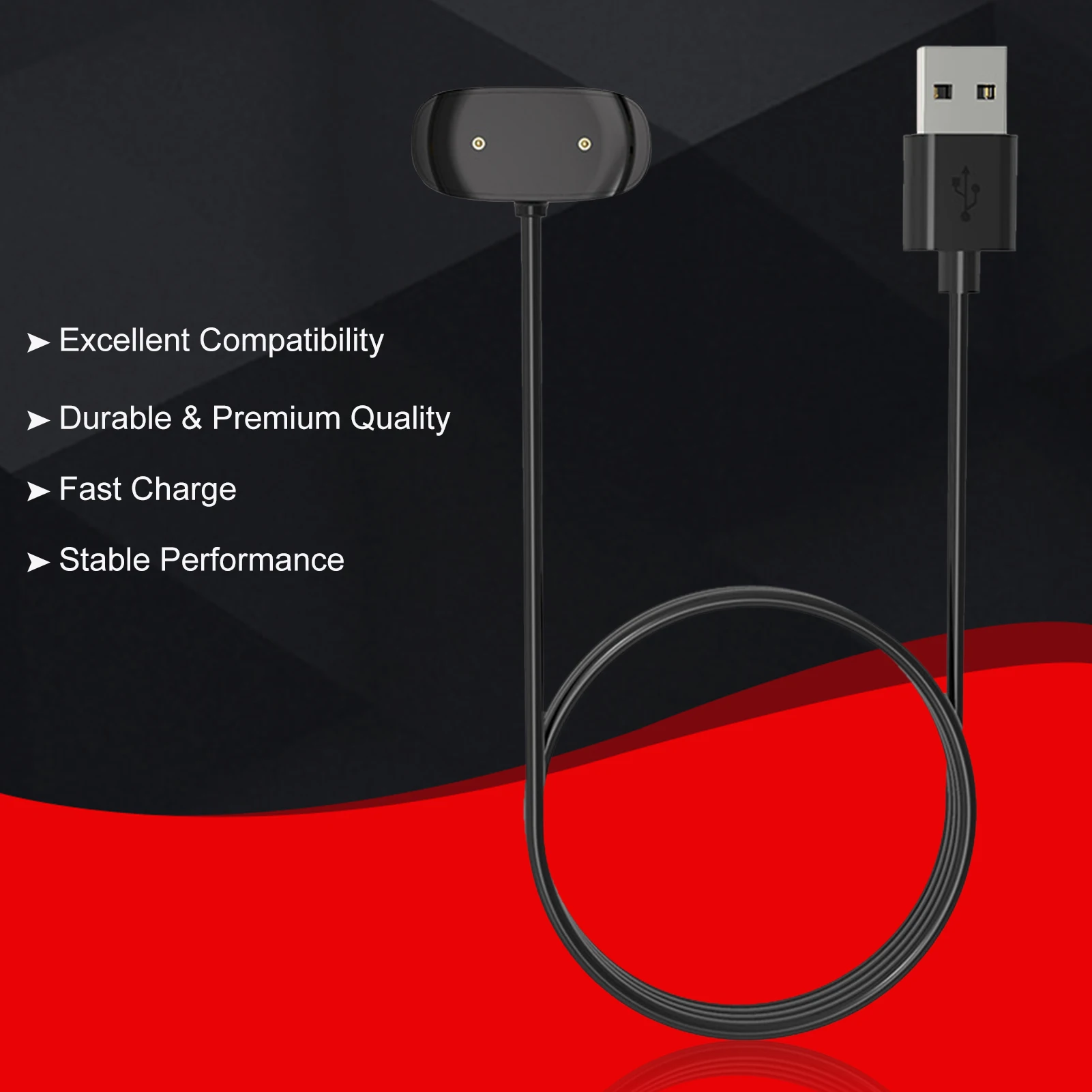 Smart Žiūrėti Įkrovimo Kabelis Xiaomi Huami Amazfit T-Rex Pro Smart Žiūrėti USB Įkroviklis Lopšys Smartwatch Greito Įkrovimo Įkrovikliai