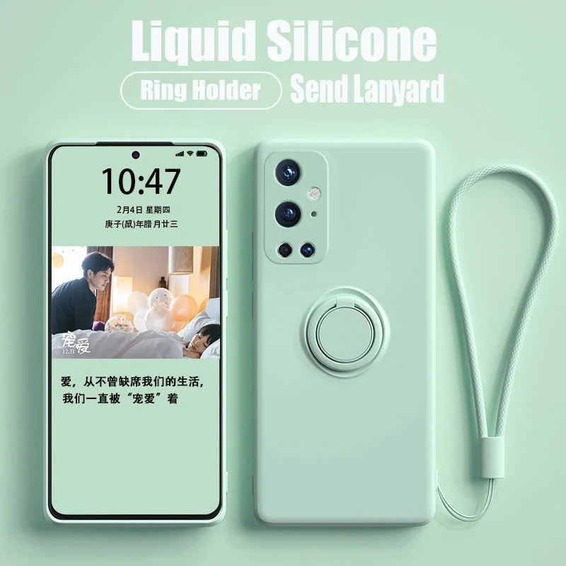LOVECOM Originalus Skystu Silikonu Telefoną Atveju Oneplus 9 Pro Atveju Oneplus 8 Pro 