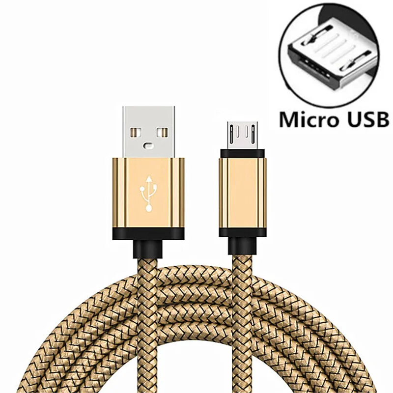Micro USB Kabelis 3m 2m Įkrovimo Įkroviklis Duomenų Kabelis Laido Huawei p smart 2019 p9/p10 lite p9 Y3 Y5 Y6 Y9 Garbę 8x 8S 7c 20i 7A
