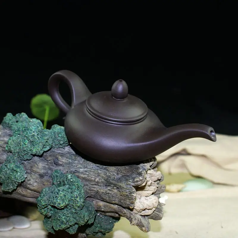 Violetinės, smėlio, molio arbatinukas stebuklinga lempa ilgai burną puodą Yixing raudonos smėlio