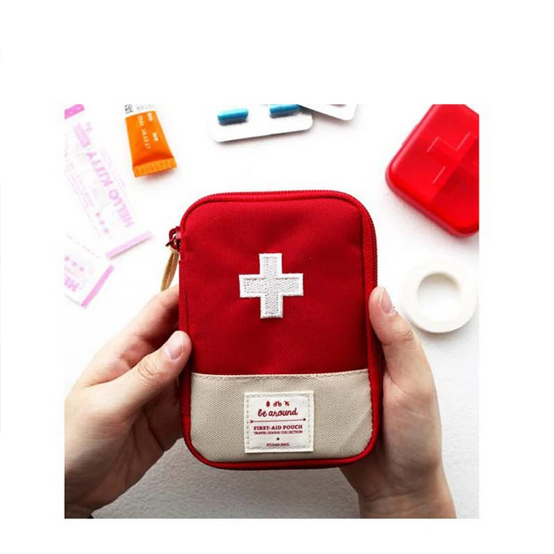 Pirmosios Pagalbos Atveju Lauko Kempingas Nešiojamų Raudona Tuščias Medicinos Maiše Išgyvenimo Rankinės Dėklas Organizatorius Pagalbos Rinkiniais, Žygiai