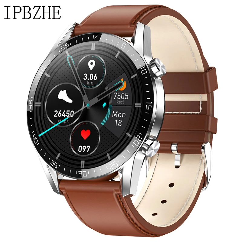 Ipbzhe Smart Watch Vyrų 2021 Android IP68 EKG Smartwatch Vyrų Sporto Reloj Inteligente Smart Žiūrėti Telefono 