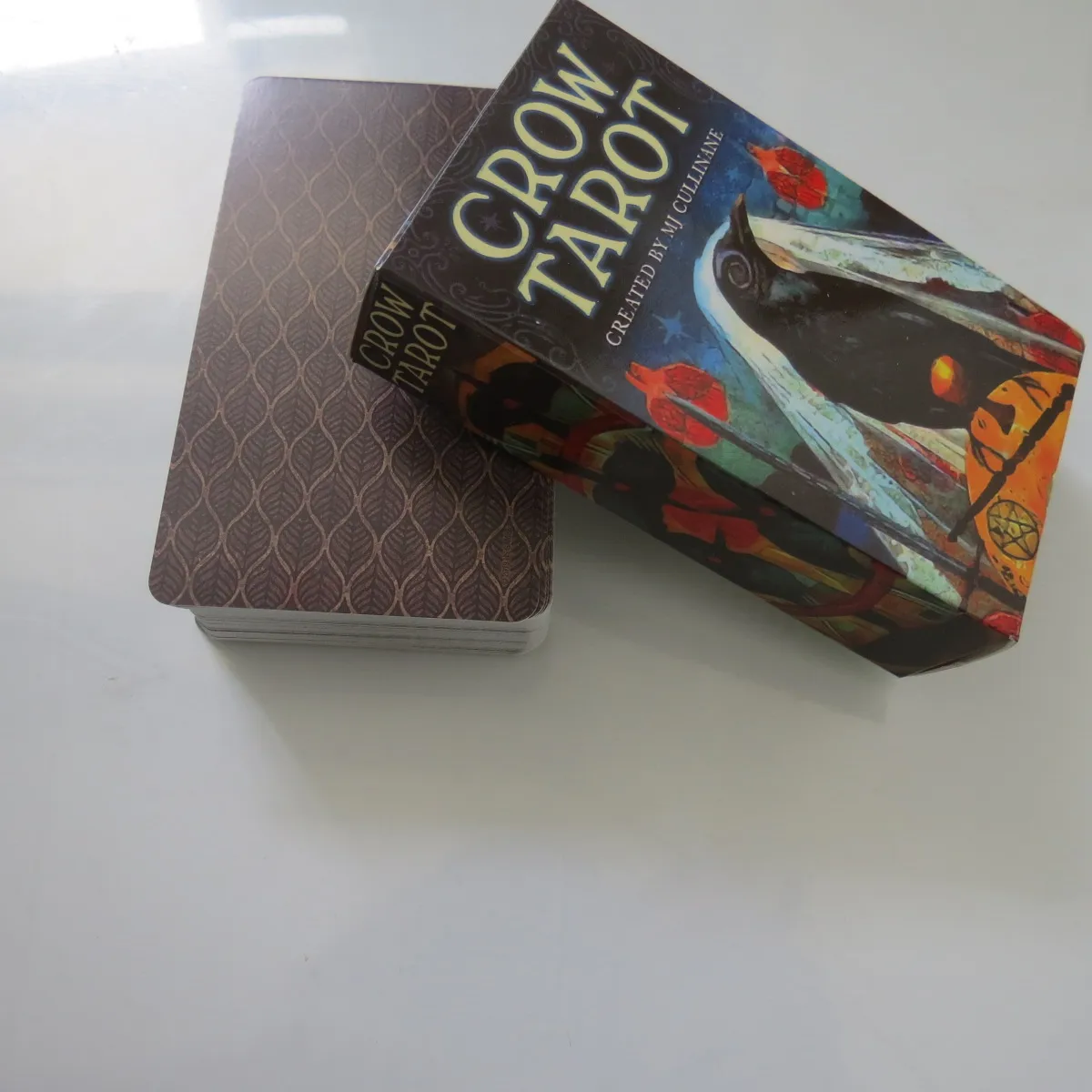 Naujas Tarot denio oracles korteles paslaptingas būrimą Varna taro kortos moterų, mergaičių kortų žaidimas, stalo žaidimas
