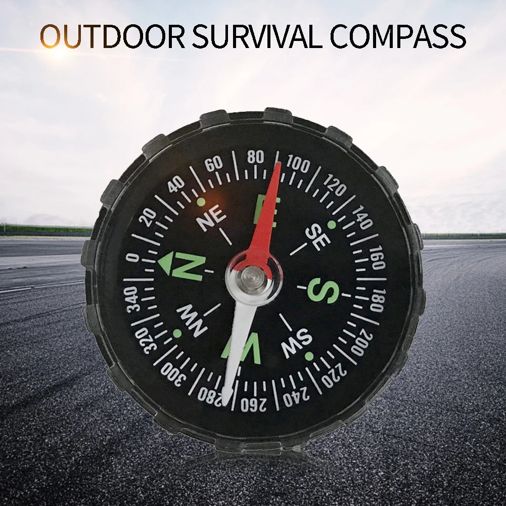 Nešiojamų Mini Kompasas Tiksliai Praktinių Guider Stovyklavimo Pėsčiųjų Navigacijos Išgyvenimo Mygtuką Dizainas Kompasas 45x45x11mm