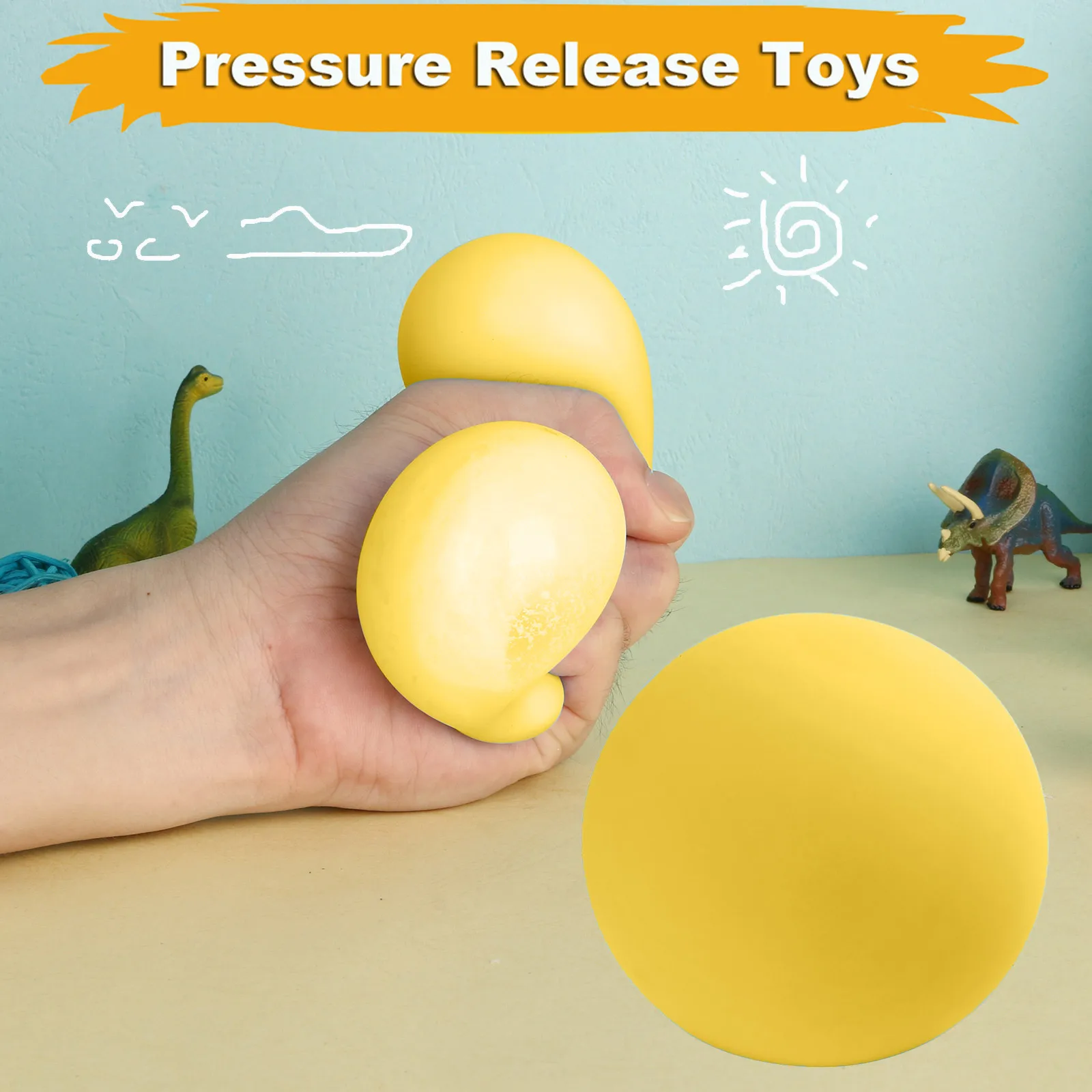 Kūrybos Spalvinga Ventiliacijos Kamuolys Paspauskite Išskleidimo Žaislas Atleisti Kovos Su Streso Kamuoliukus Vertus Išspausti Fidget Žaislo Pakuotės Vaikams Antistress
