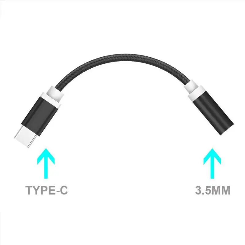 USB-C Tipo-C-3.5 mm Aux Audio Įkrovimo Kabelis Adapteris, Splitter Ausinių Lizdas Telefono Su Tipas-C USB Įkrovimo Jungtis.