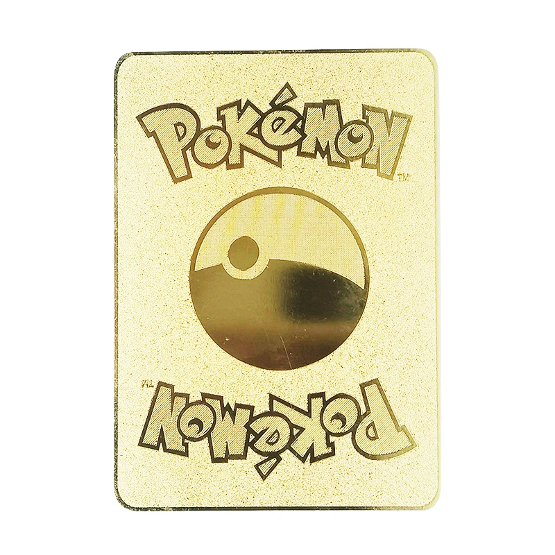 10 stilius naujasis prancūzijos Pokemon Pikachu Mewtwo Gold Card Metalo VMAX Mūšis Prekybos Taškas Kortelę Auksinė Žaidimų Kolekcija Kortelės Žaislą Dovanų