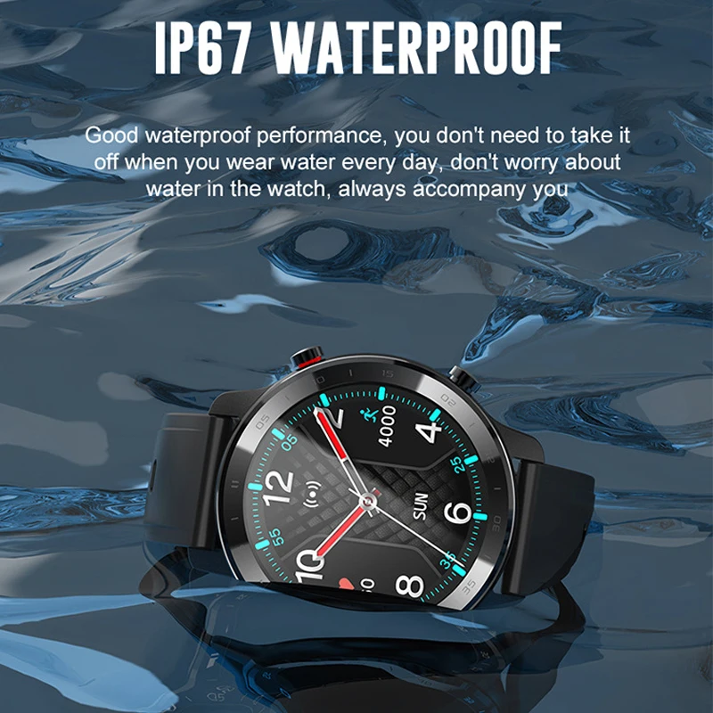 1.28 colių atsparus Vandeniui Smart Žiūrėti 2021 Moterų Laikrodžiai Passometer Nuotolinio Valdymo Fitness Tracker Sporto Žiūrėti Xiaomi Kolega 