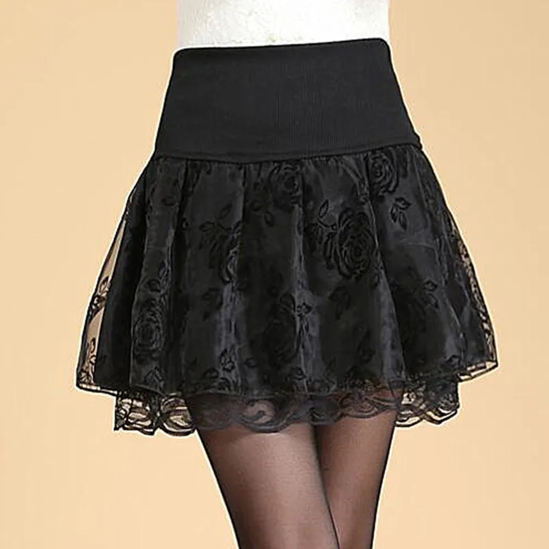 Ketverių sezono sijonas mot. drabužių spinta gedimas-įrodymas, plisuotos joker korėjos versija su didelio dydžio aukšto liemens kelnės sijonas