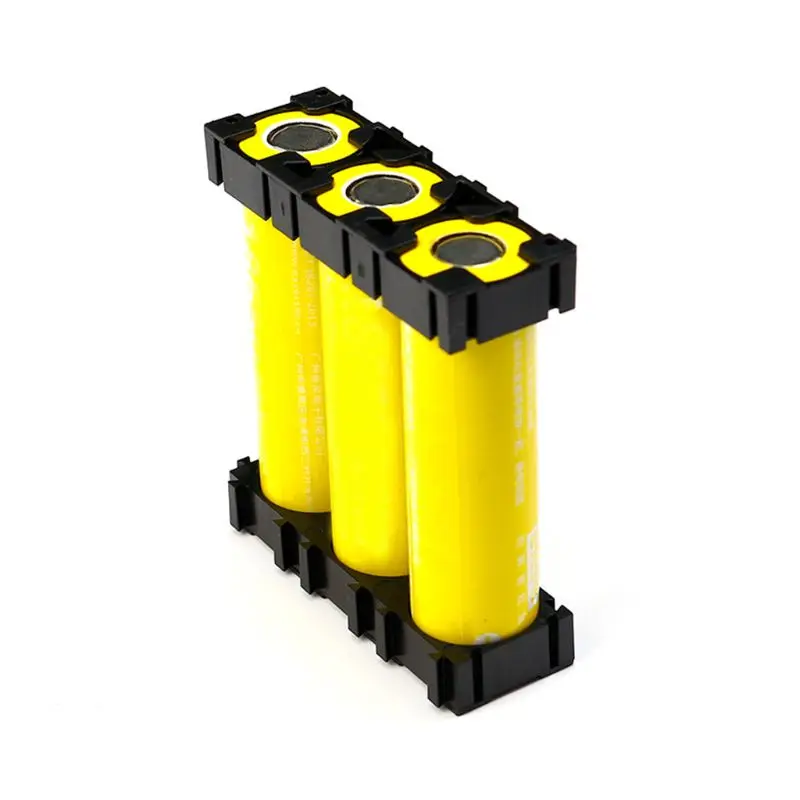 20PCS Saugos 1x3 Baterijų Laikiklis Laikiklis Stabdžių Vibracijos Plastiko Ląstelių Stovėti Skliausteliuose 21700 Baterijų Q81E