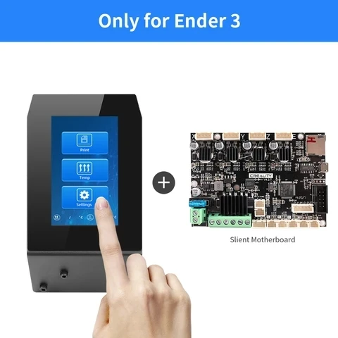 CREALITY 3D Ender-3 V2 lietimui Ekranas LCD Ekranas rinkiniai + V4.27 Silent Motheroard Atnaujinti Ender3 / Ender-3 pro Spausdintuvas
