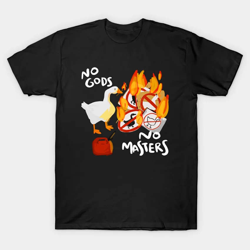 Jokių Dievų Nėra Meistrų T-Shirt Žąsų Marškinėliai Maverick Žąsų Untitled Žąsų Žaidimas Maverick Žąsų Maverickgoose Maverickgoose2016Tshirt