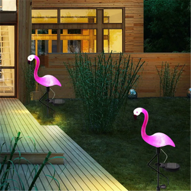 LED Saulės Terasa, Lauko Dekoratyvinės Lempos Pelėda Šviesos Flamingo Šviesos Papūga Šviesos Kieme Apšvietimas Kelias Kraštovaizdžio Ekologinio Kuolo Šviesos
