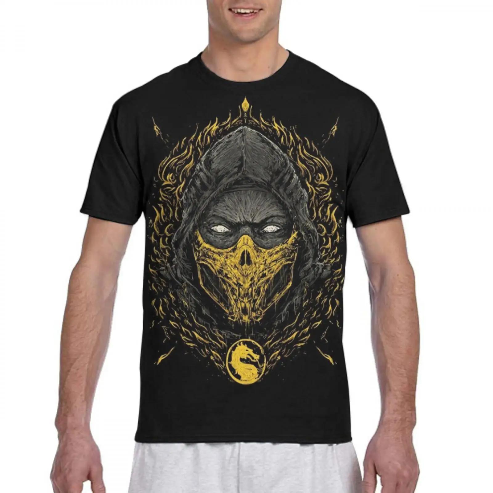 3d spausdinimo Mortal Kombat plius dydis marškinėliai mados moterims/vyrams atsitiktinis marškinėliai Mortal Kombat kostiumas berniukų/mergaičių marškinėliai