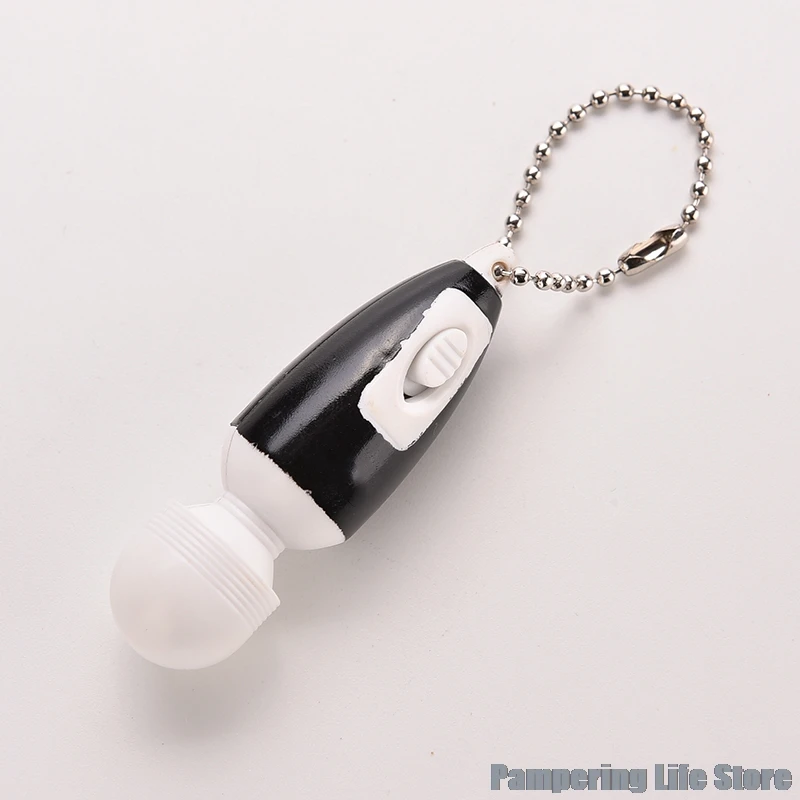 Nešiojamų Mini Masažas Stick Mažų Įtempių Elektroninis Raktas-Grandinės Žiedas Full Body Massager Mygtuką ( Atsitiktinė Spalva )