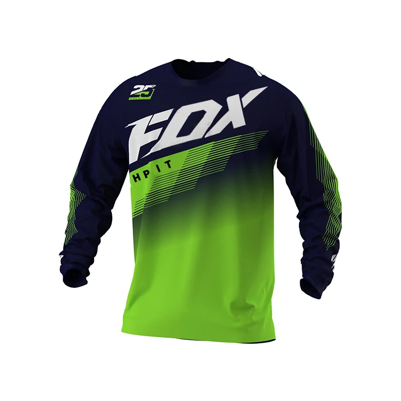 2020 Vyrų Kalnų Megztiniai Hpit Fox Kalnų Dviračių MTB Marškinėliai Offroad DH Motociklo Jersey Motokroso Sportwear Drabužių FXR Dviratį