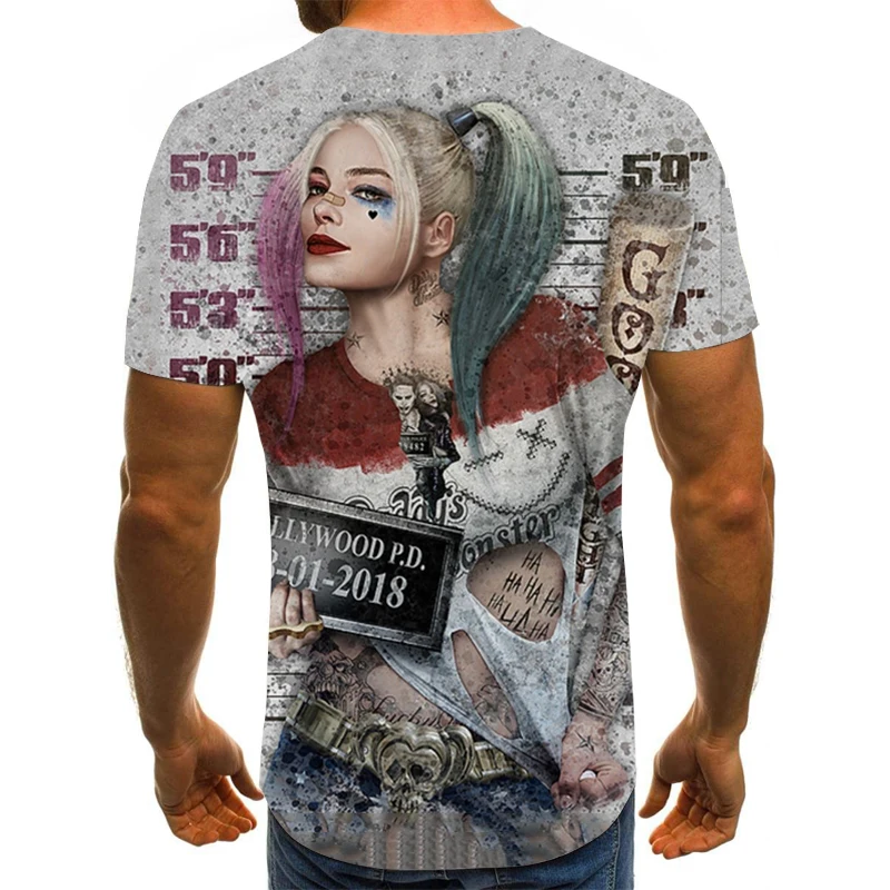 2021 Vasaros naujovė vyrų ir moterų trumpomis rankovėmis marškinėliai 3dt spausdinti marškinėliai atsitiktinis hip-hop 3d print t shirt