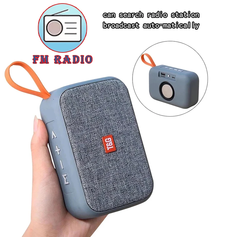 MINI Wireless Portable Bluetooth-compatiple Garsiakalbis Soundbar Lauko, Patalpų HIFI žemų dažnių garsiakalbis Parama TF Kortelę FM Radijo ir Aux