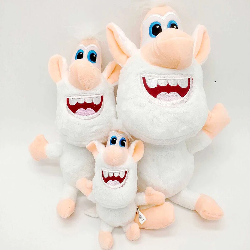 Vaikai Kalėdų Dovanos Animacinių filmų Mažai Baltųjų Kiaulių Pliušinis Žaislas Balta beždžionė Minkštos Medvilnės Lėlės figūrėlių, Žaislai