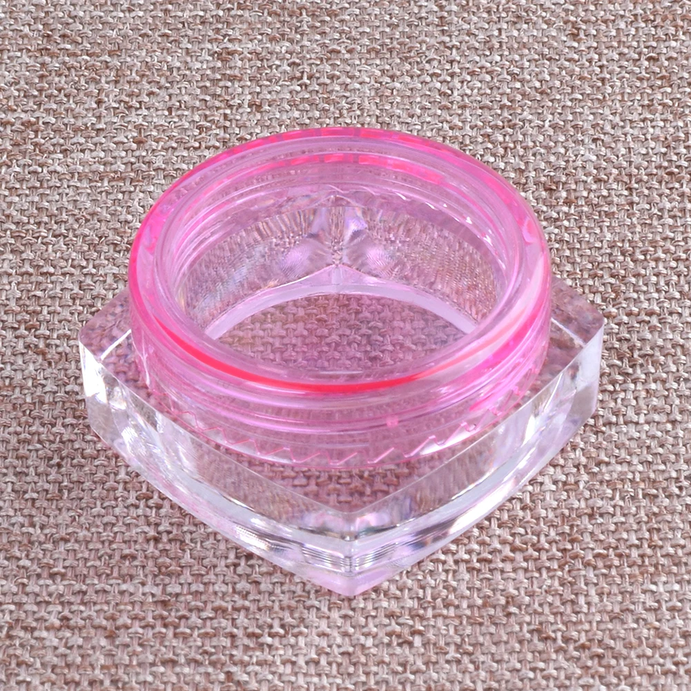 10vnt Nešiojamų Tuščias Kosmetikos Kremas, Losjonas saugojimo stiklainiai Eyeshadow Makiažas Kelionės, Bako Plastmasės Daugkartiniai Butelis Lauke Jar Puodą