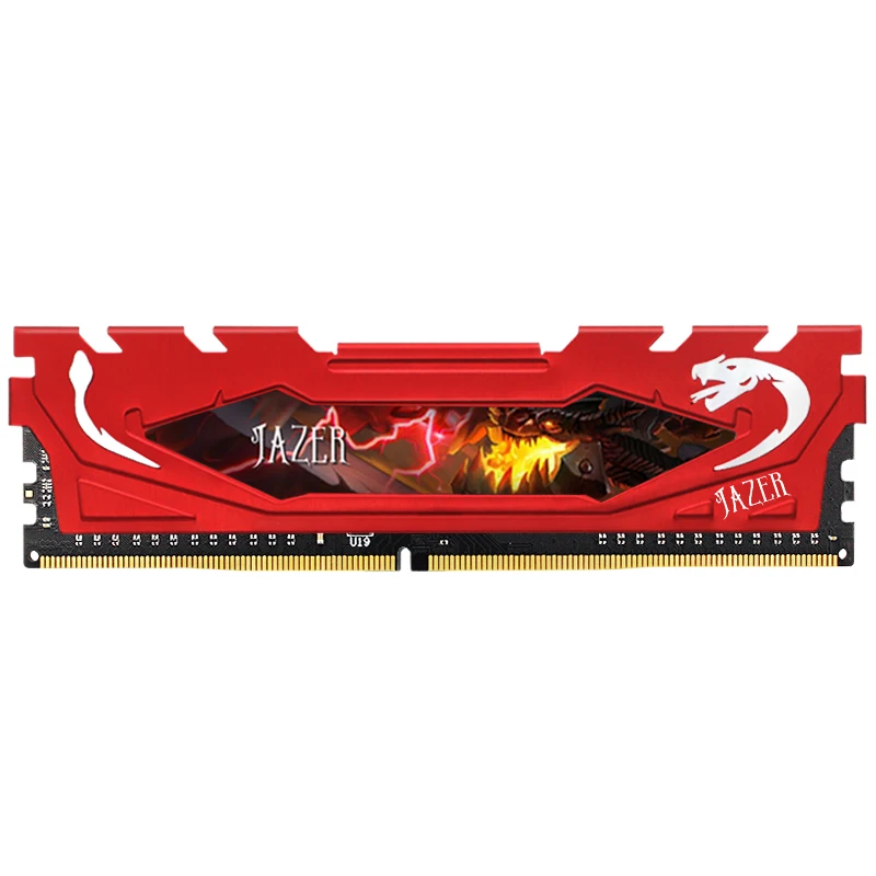 JAZER DDR4 Ram 4GB Memoria 8GB 16GB 2400 2666 Atminties Darbalaukio Dimm Su Šilumos Kriaukle