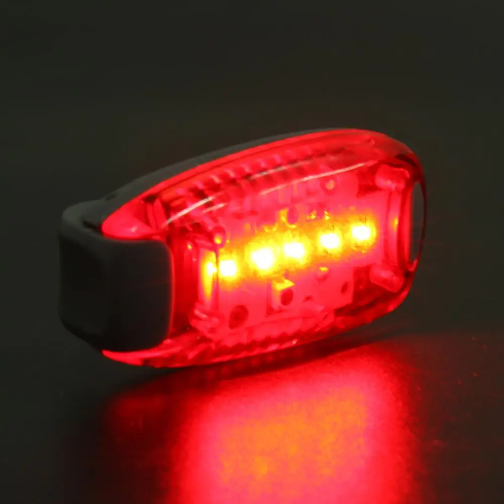 5 LED Dviračio užpakalinis žibintas Saugos Įspėjimas Žibintas Galinis Kuprinė Žibintus Raudonas Galinis Žibintas atsparus Vandeniui Saugos Įspėjamoji Lemputė