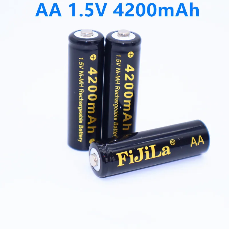 2-20PCS Aukštos kokybės 1,5 V 4200mAh, Ni MH įkraunamas baterijas AA įkraunamos baterijos Nuotolinio Valdymo Žaislas šviesos Batery