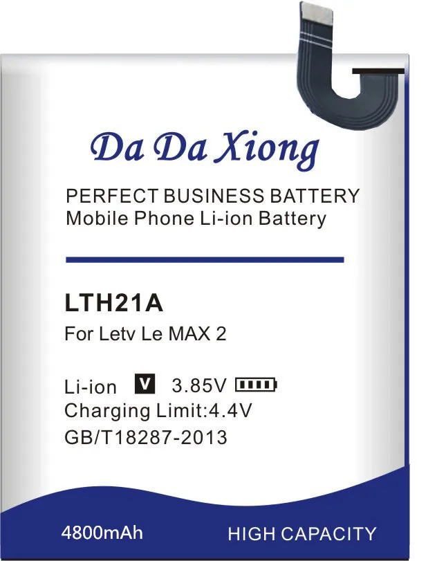 Da Da Xiong Originalus 4800mAh LTH21A Baterija Letv Le Max 2 X820 Le Max2 5.7 colių X821 LeMax2 X822 X829
