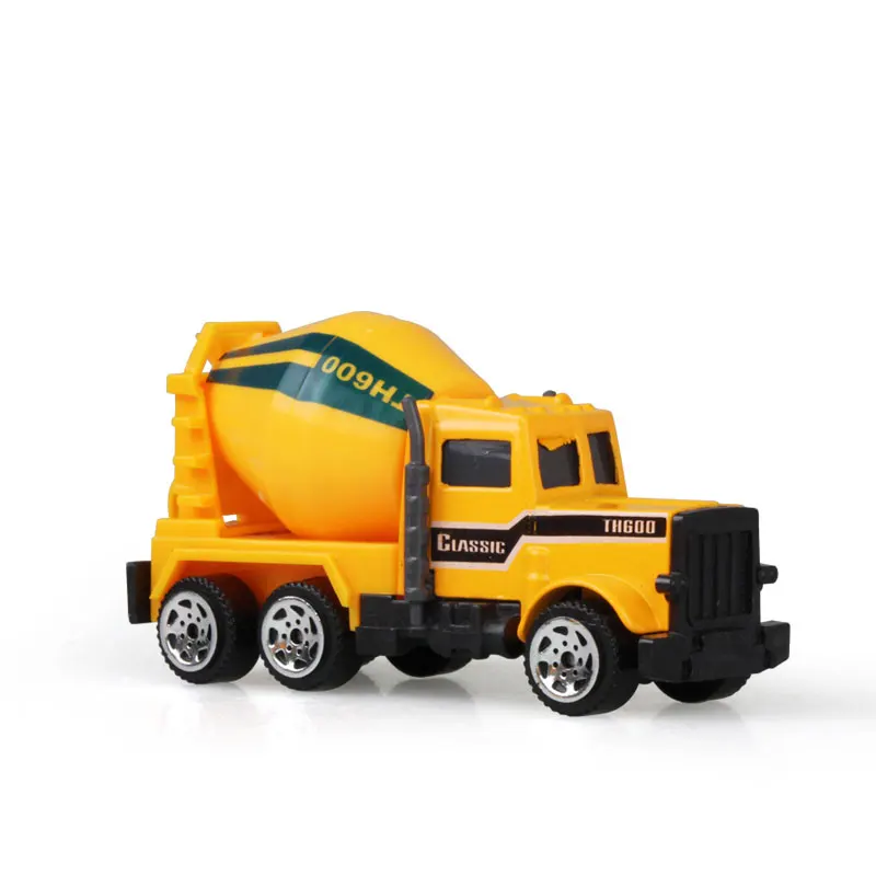 6 Vnt./set Lydinio Diecast Inžinerijos Automobilio Žaislas, statybinė Modelis Ekskavatorius-Krautuvas Buldozeris Dovana Vaikams Berniukams