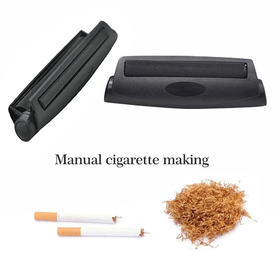 Nešiojamų Cigarečių Valcavimo Staklių Bendras Kūginiai Ritininiai Instrukciją Maker (PASIDARYK pats Įrankis, Plastikiniai Vadovas Tabako Rūkymas Geležinkelių