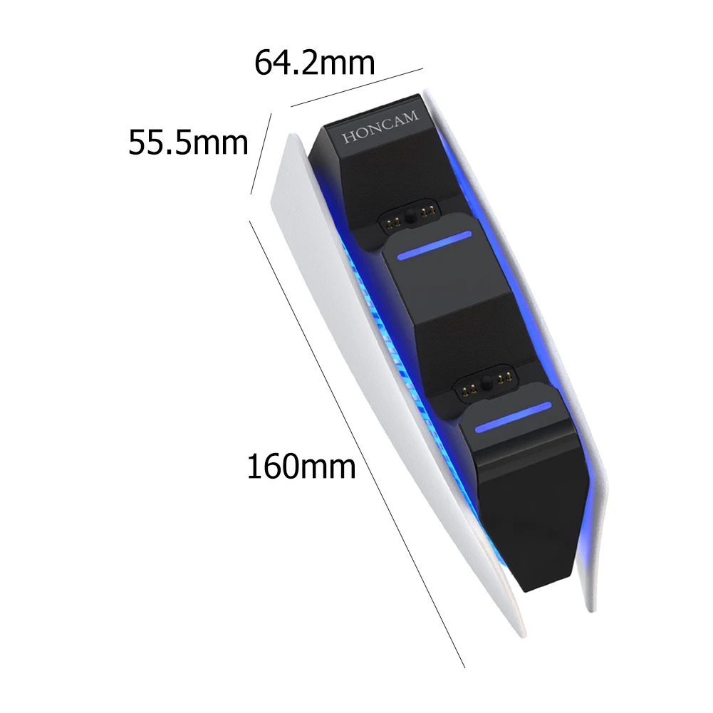 Dual Greitas Įkroviklis PS5 Belaidis Valdiklis USB Tipo C Įkrovimo lizdą Doko Stotis Sony PlayStation5 Kreiptuką Gamepad Naujas