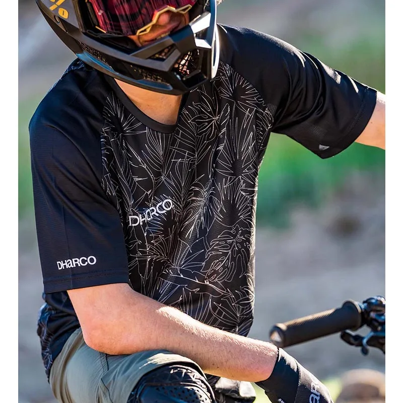 Kalnų DH Enduro Jersey Trumpas Rankovės XC AM FR T-shirt Motociklo MX Racing Motocross Marškinėliai Offroad Quick Dry Dviračių MTB Viršūnės