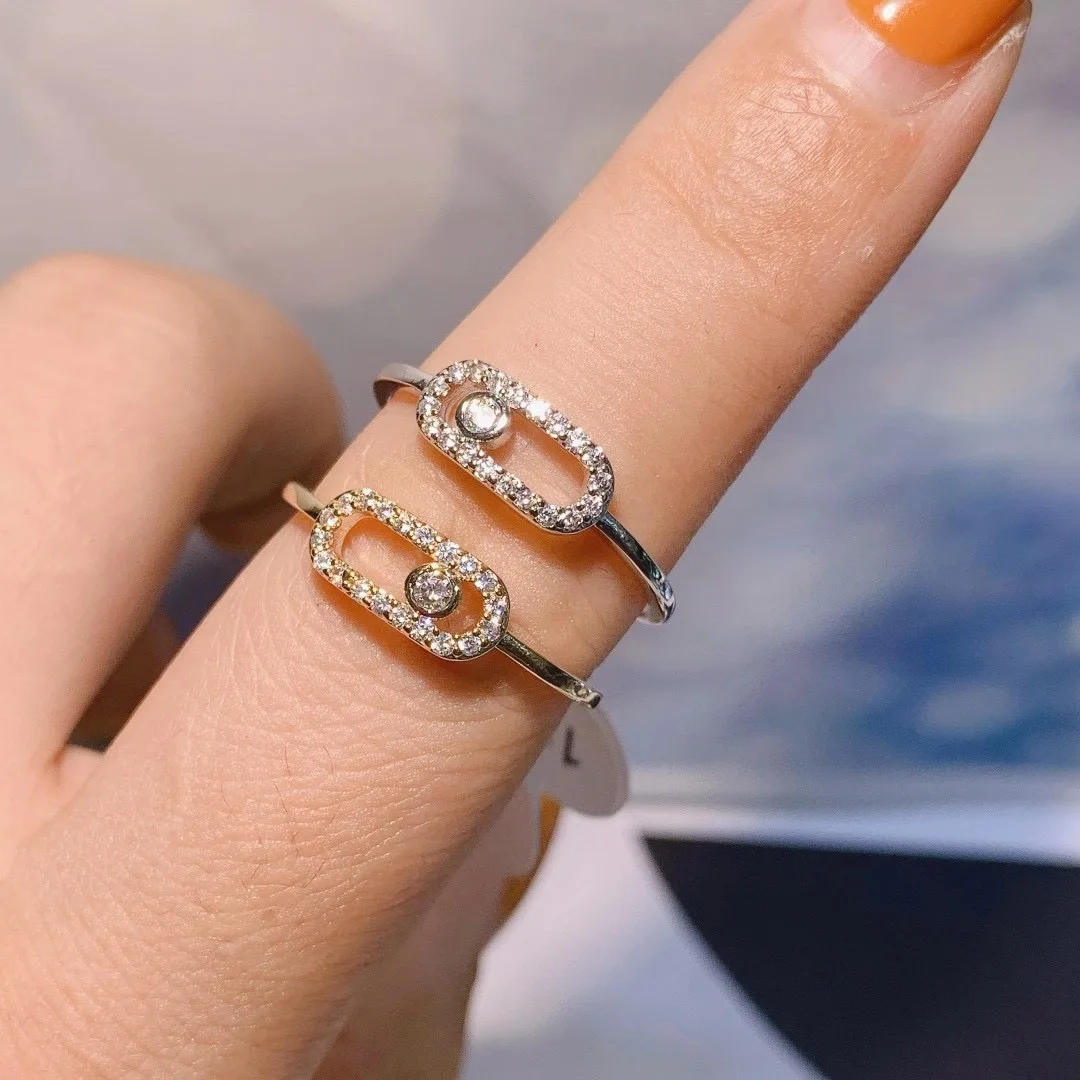 Prabangus, Elegantiškas Geometrinis Sąnario Piršto Žiedai Moterims Vestuvių Piršto Žiedai Karoliukai Žavesio Žiedą Sužadėtuvių Žiedai Moterims