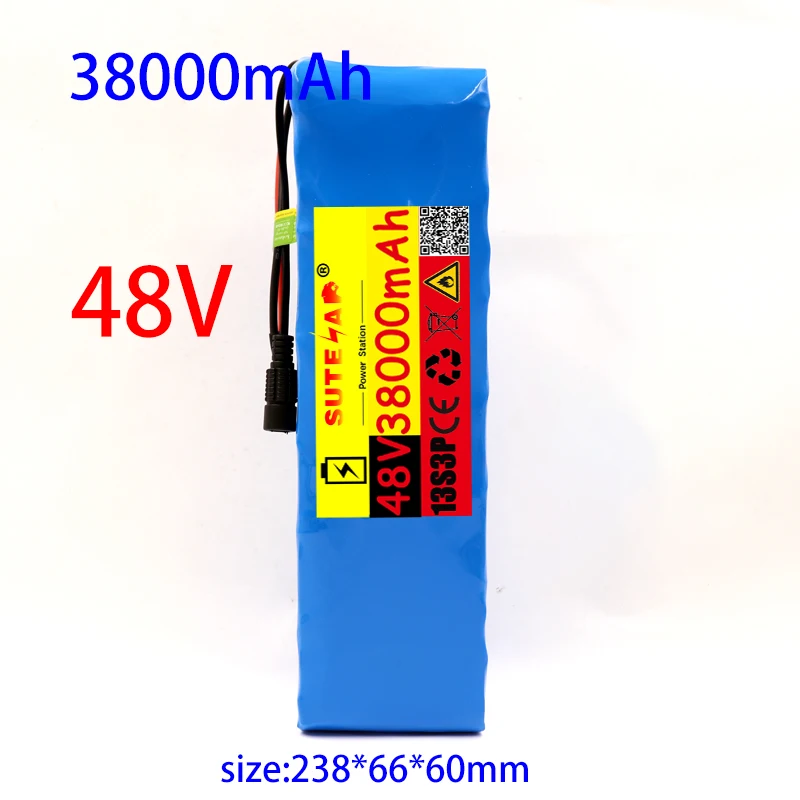 48v99ah 1000W 13s3p 48V Li ion baterija pakuotės 54.6 V i E-dviratis paspirtukas su BMS + 54.6 V KROVIKLIS + atsarginė baterija
