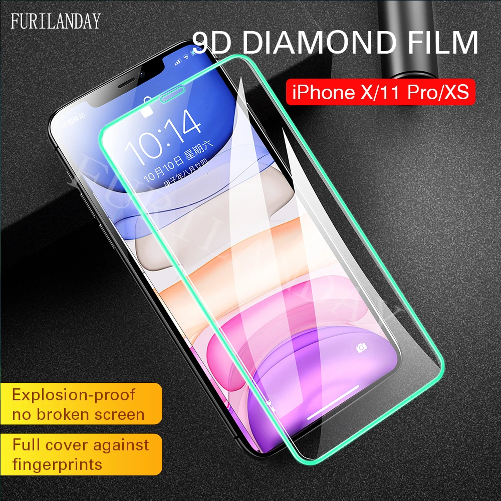 Šviesos Grūdintas Stiklas ant iPhone SE2 6 7 8 plius XR X XS 11Pro Max Stiklo Ekrano Apsauginė Plėvelė iphone 6s 7 8 plius