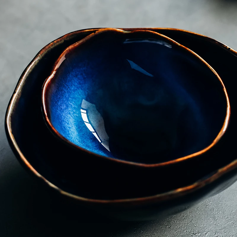 OIMG Patiekalas dubenį Europos porceliano giliai dubenyje, nereguliarus keramikos dubenėlį kūrybos stalo nereguliarus dubenį patiekalų nustatyti sriuba makaronų dubenį