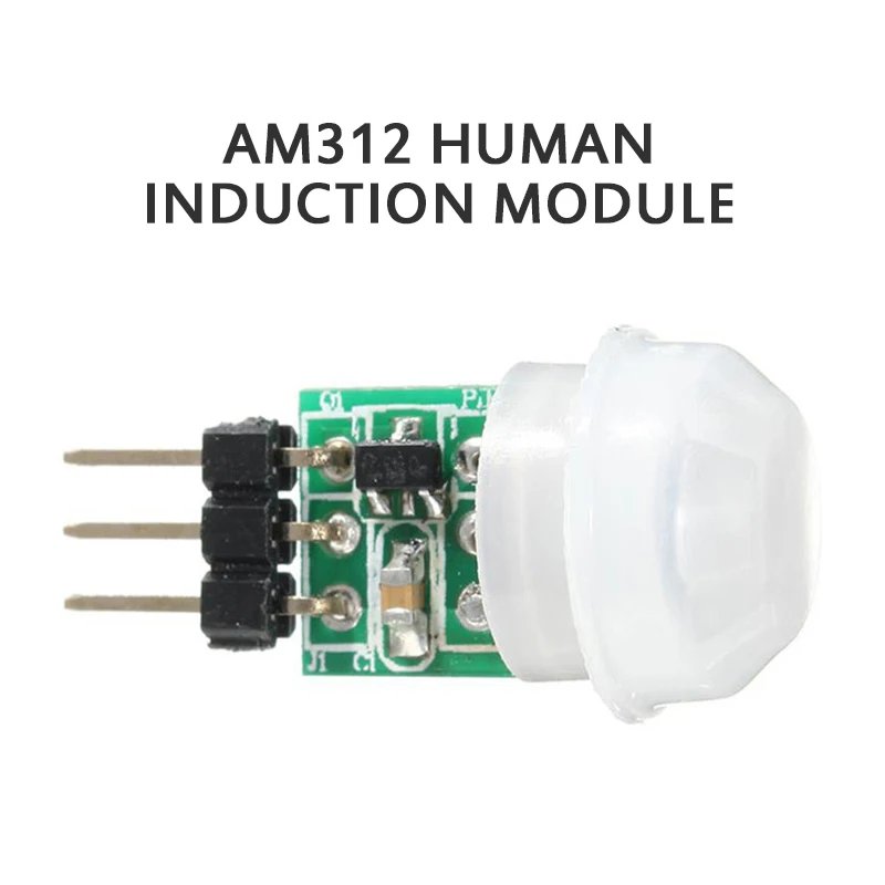 1PCS AM312 Reguliuoti IR Piroelektriniams Infraraudonųjų spindulių PIR, Judesio Jutiklis, Detektorius Modulio Laikiklis prie Arduino AM312 Kūno Jutiklių Moduliai