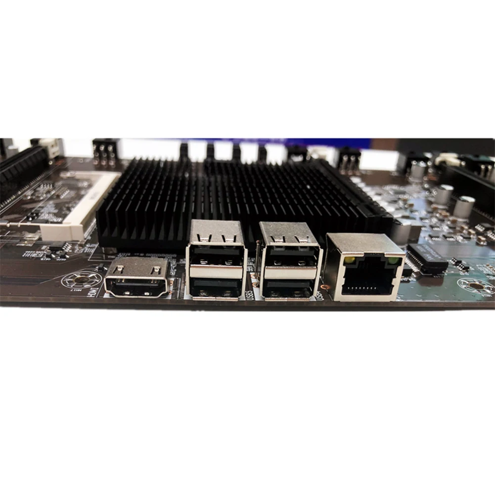 HM65 USB 8 GPU, CPU DDR3 BTC Kasybos Plokštė Parama Multi-grafikos 8-kortelės Kompiuterio Plokštę už 1660 2070 3090 Rx580