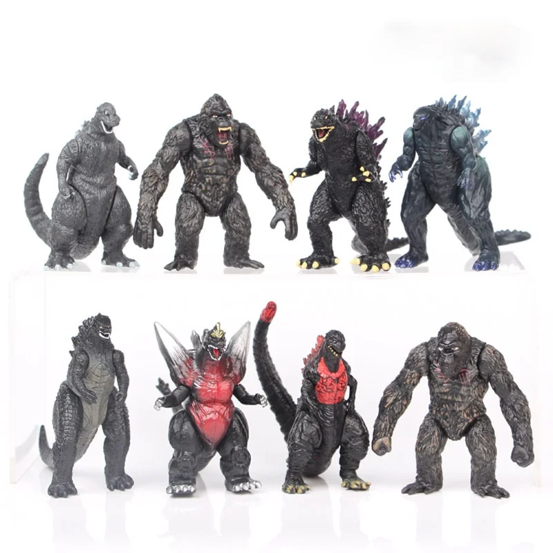 1-4 Kartos 8 Modelius Godzilla VS. 
