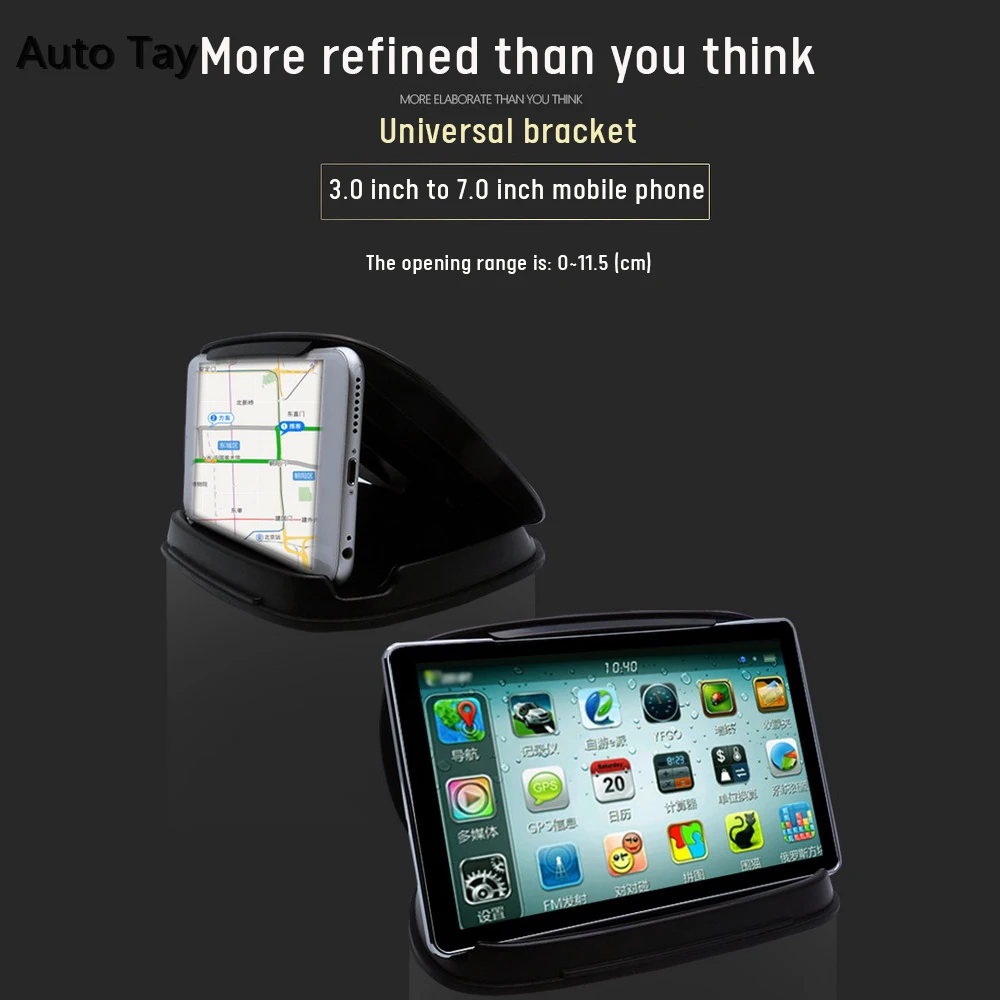 Anglies Pluošto Automobilinis Telefono Laikiklis prietaisų Skydelyje Universalus 3 Iki 7,2 Colio Mobilus Telefonas Clip Laikiklis IPhone 12 XS MAX GPS Stendas