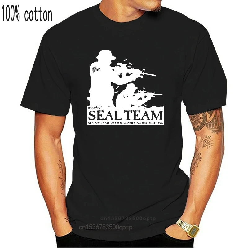 Karšto Parduoti 2018 Mados JAV karinio jūrų Laivyno Ruonių (VI) - SEAL KOMANDA BW Armijos Specialiųjų Pajėgų Karinių T-Shirt Spausdinti Marškinėliai Vyrams